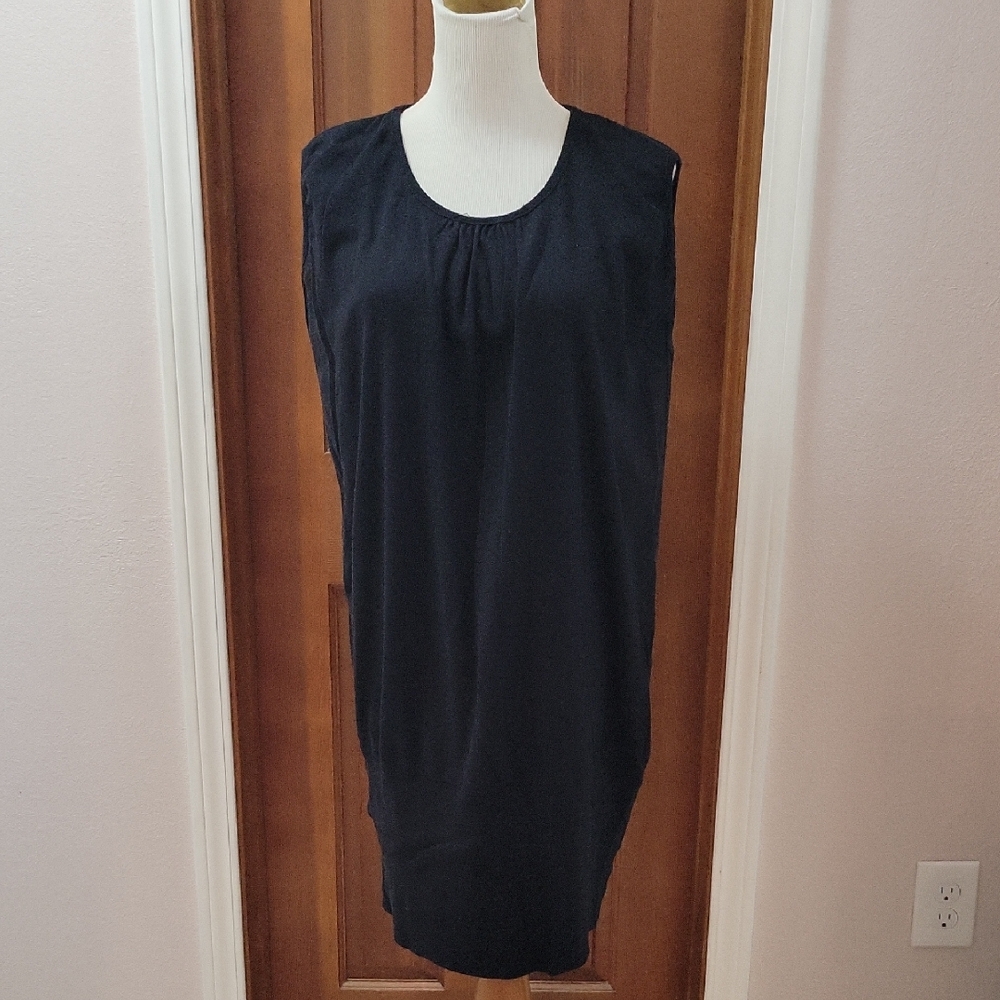 Drawstring Of Malibu Travel Wear 100% Cotton Sleeveless Dress